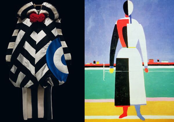 Alta moda y arte. Historia de la Casa Dior en una exposición inaugurada en Moscú Alta moda y arte. Historia de la Casa Dior en una exposición inaugurada en Moscú - Sputnik Mundo