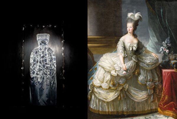 Alta moda y arte. Historia de la Casa Dior en una exposición inaugurada en Moscú Alta moda y arte. Historia de la Casa Dior en una exposición inaugurada en Moscú - Sputnik Mundo