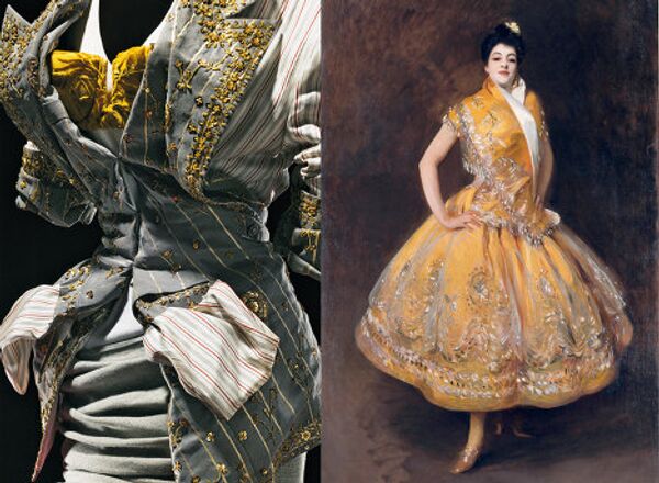 Alta moda y arte. Historia de la Casa Dior en una exposición inaugurada en Moscú Alta moda y arte. Historia de la Casa Dior en una exposición inaugurada en Moscú - Sputnik Mundo