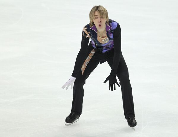 Las primeras medallas de los patinadores artísticos rusos en el Mundial 2011 de Moscú - Sputnik Mundo