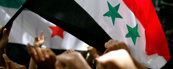 La bandera de Siria La bandera de Siria - Sputnik Mundo