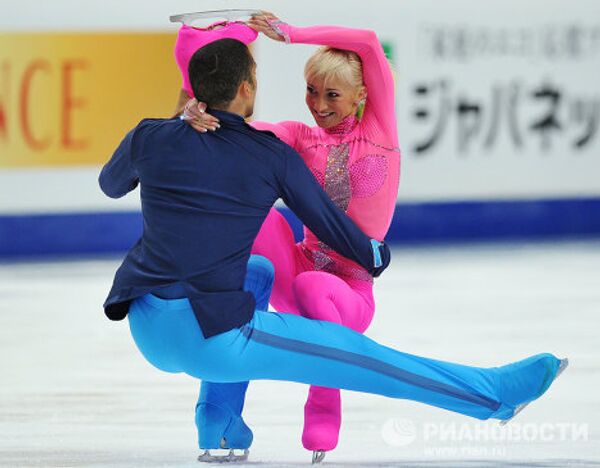 Los trajes más vistosos en el Mundial de Patinaje Artístico 2011 - Sputnik Mundo