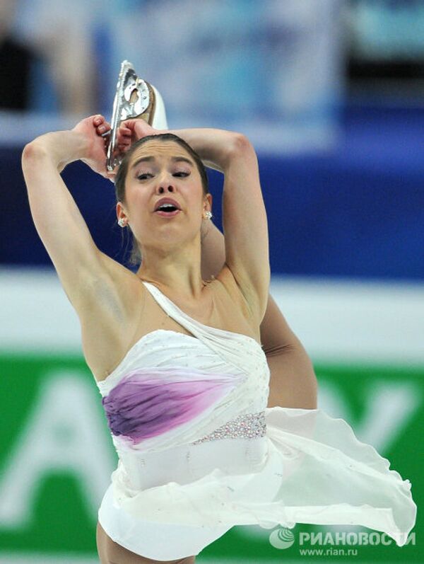 Los trajes más vistosos en el Mundial de Patinaje Artístico 2011 - Sputnik Mundo