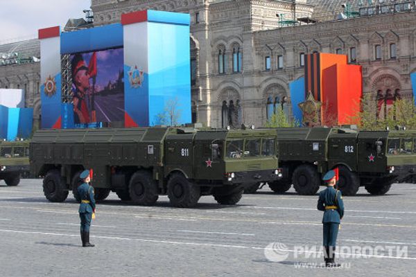 Ensayo general del desfile del Día de la Victoria - Sputnik Mundo