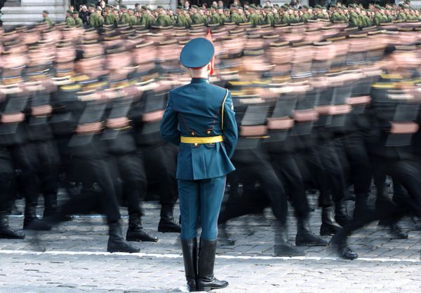 Ensayo general del desfile del Día de la Victoria - Sputnik Mundo