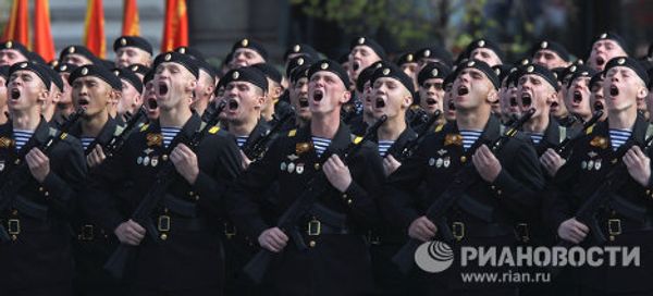 Ensayo general del desfile del Día de la Victoria - Sputnik Mundo