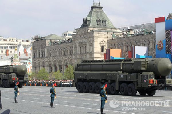 Ensayo general del desfile del Día de la Victoria - Sputnik Mundo