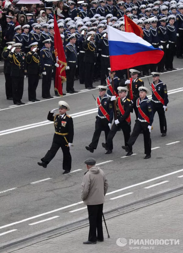 Ciudades rusas celebran el Día de la Victoria Ciudades rusas celebran el Día de la Victoria - Sputnik Mundo