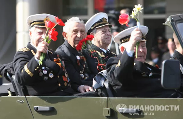 Ciudades rusas celebran el Día de la Victoria Ciudades rusas celebran el Día de la Victoria - Sputnik Mundo