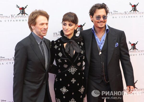 Estreno de la cuarta entrega de “Piratas del Caribe” en Moscú - Sputnik Mundo