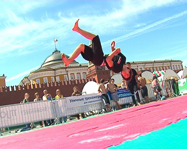 La Plaza Roja se convierte en un campo de entrenamientos deportivos - Sputnik Mundo