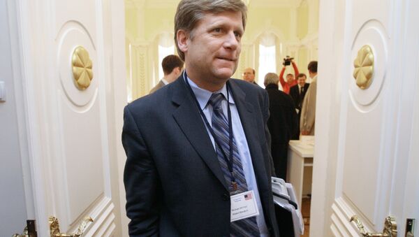 Michael McFaul - Sputnik Mundo