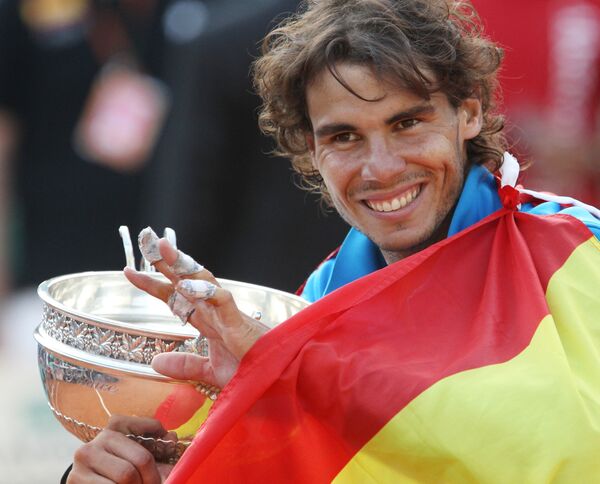 El español Rafael Nadal gana por sexta vez el torneo de Roland Garros - Sputnik Mundo