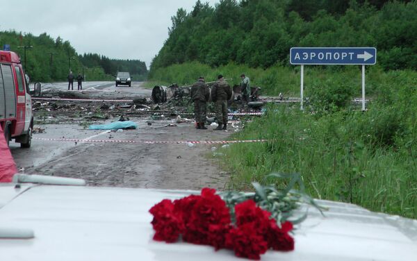 El accidente del avión Tu-134 - Sputnik Mundo