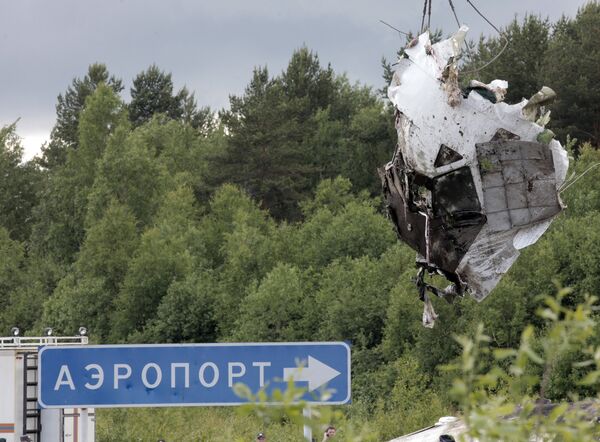 Comité Interestatal de Aviación logra protocolizar conversaciones de los pilotos del Tu-134 siniestrado - Sputnik Mundo