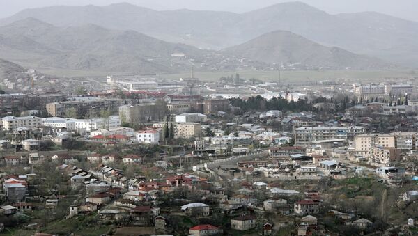 La ciudad de Stepanakert, Nagorno Karabaj - Sputnik Mundo