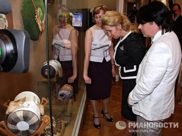La primera dama de Rusia asiste al Festival Internacional de Encaje La primera dama de Rusia asiste al Festival Internacional de Encaje - Sputnik Mundo