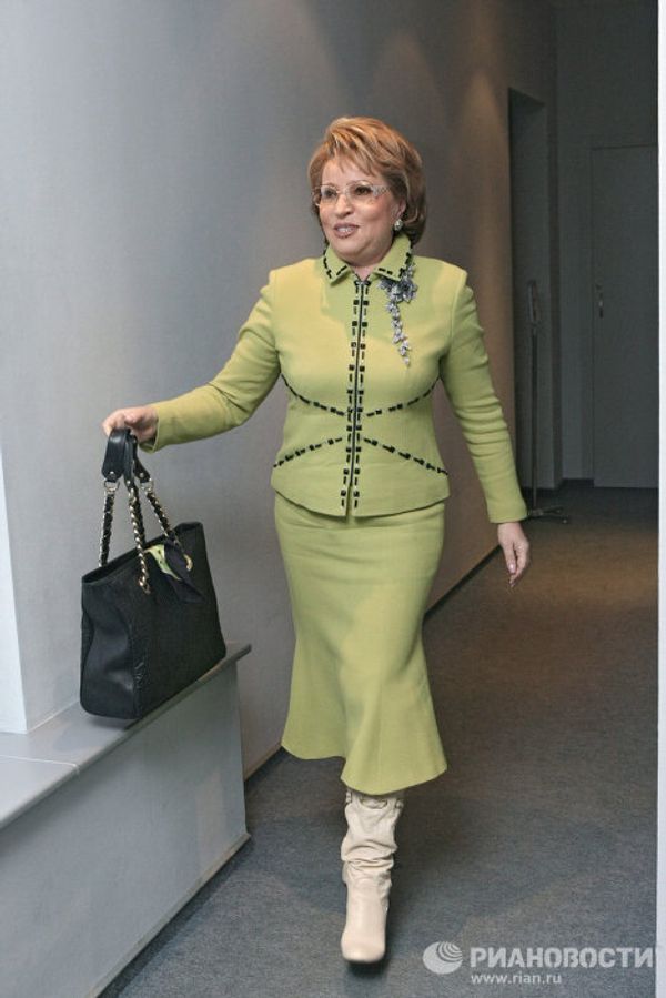Valentina Matvienko, gobernadora de San Petersburgo - Sputnik Mundo
