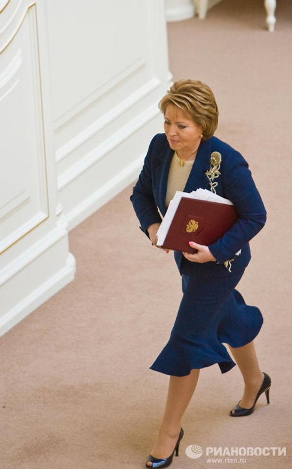 Valentina Matvienko, gobernadora de San Petersburgo - Sputnik Mundo