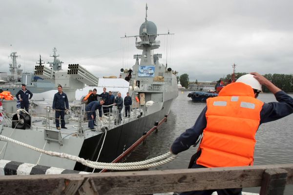 Buques rusos y extranjeros participarán en V edición del Salón Naval de San Petersburgo Buques rusos y extranjeros participarán en V edición del Salón Naval de San Petersburgo - Sputnik Mundo