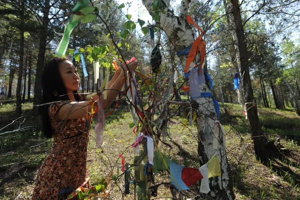 Budistas de Rusia celebran la fiesta de Buda Maitreya, una de sus festividades principales - Sputnik Mundo