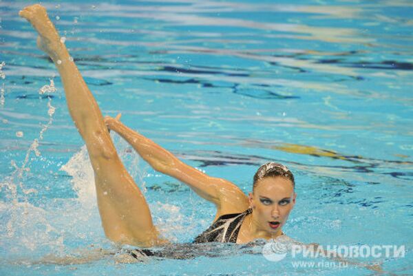 Tercer oro para Natalia Ishenko en Campeonato Mundial de Natación 2011 - Sputnik Mundo