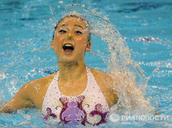 Tercer oro para Natalia Ishenko en Campeonato Mundial de Natación 2011 - Sputnik Mundo
