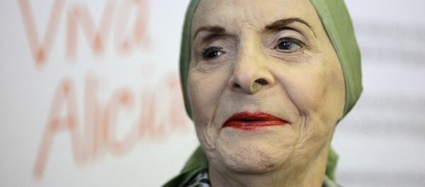 La bailarina cubana de ballet Alicia Alonso - Sputnik Mundo