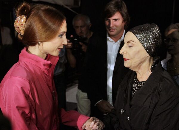 Moscovitas rinden homenaje a Alicia Alonso, legendaria bailarina cubana - Sputnik Mundo