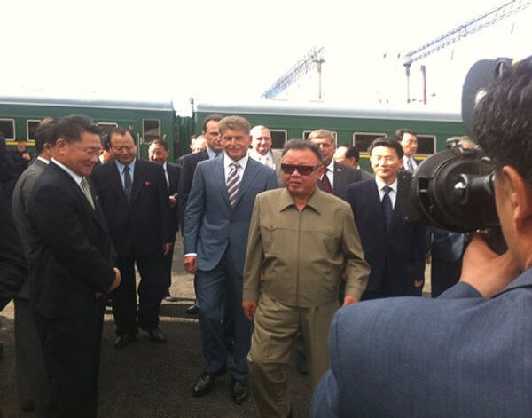 Kim Jong-il visita la provincia rusa de Amur  - Sputnik Mundo