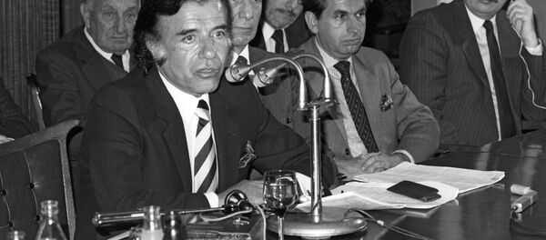 Carlos Menem - Sputnik Mundo