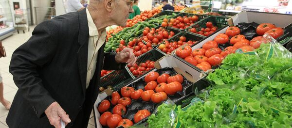 Vegetales en un supermercado - Sputnik Mundo