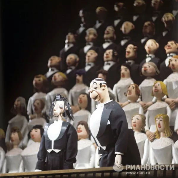 Muñecas singulares del Teatro de Títeres Obraztsov Muñecas singulares del Teatro de Títeres Obraztsov - Sputnik Mundo