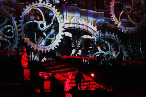 “Capriccio. Dedicación a Rastrelli”: ceremonia de clausura de fuentes en Peterhof - Sputnik Mundo