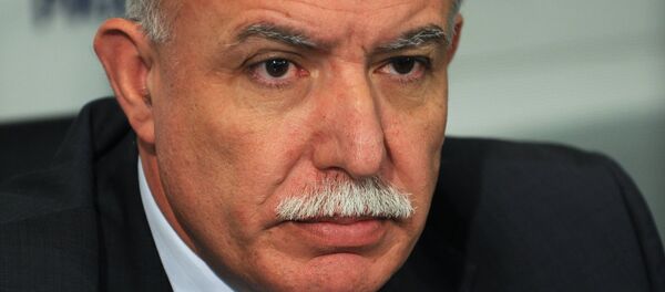Riyad Al Maliki, ministro de Exteriores de la Autoridad Nacional Palestina - Sputnik Mundo