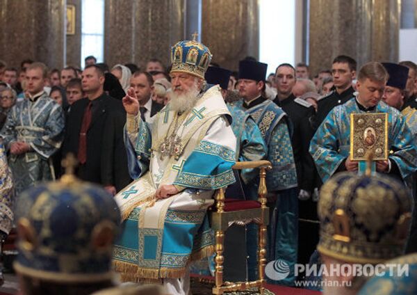 San Petersburgo celebra el 200 aniversario de la catedral de la Virgen de Kazán - Sputnik Mundo