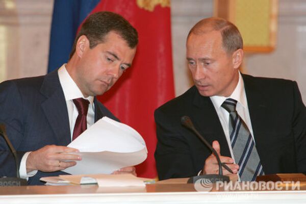 Vladímir Putin durante la presidencia de 2000 - 2008 Vladímir Putin durante la presidencia de 2000 - 2008 - Sputnik Mundo