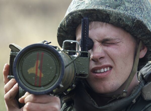Ejercicios militares en el polígono ruso Kapustin Yar  - Sputnik Mundo