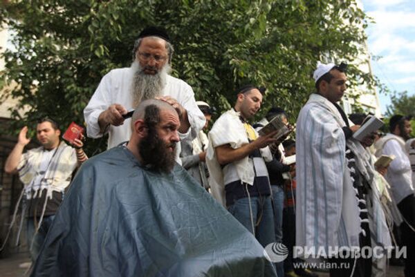 Judíos de todo el mundo celebran su Año Nuevo en ciudad ucraniana de Uman - Sputnik Mundo