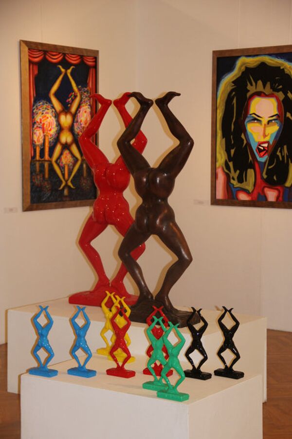 Galería moscovita acoge la exposición “Lo inconsciente” de Pal Sarkozy y Werner Hornung - Sputnik Mundo