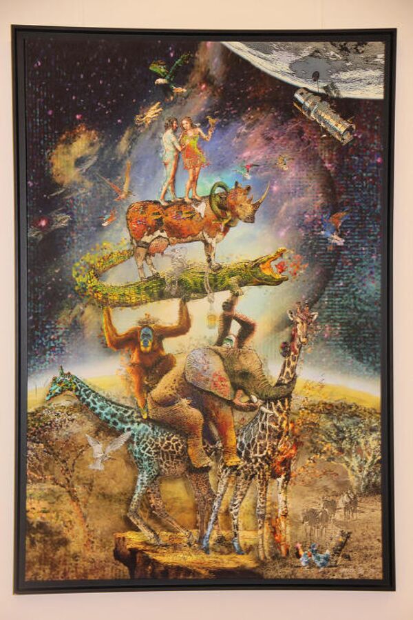 Galería moscovita acoge la exposición “Lo inconsciente” de Pal Sarkozy y Werner Hornung - Sputnik Mundo