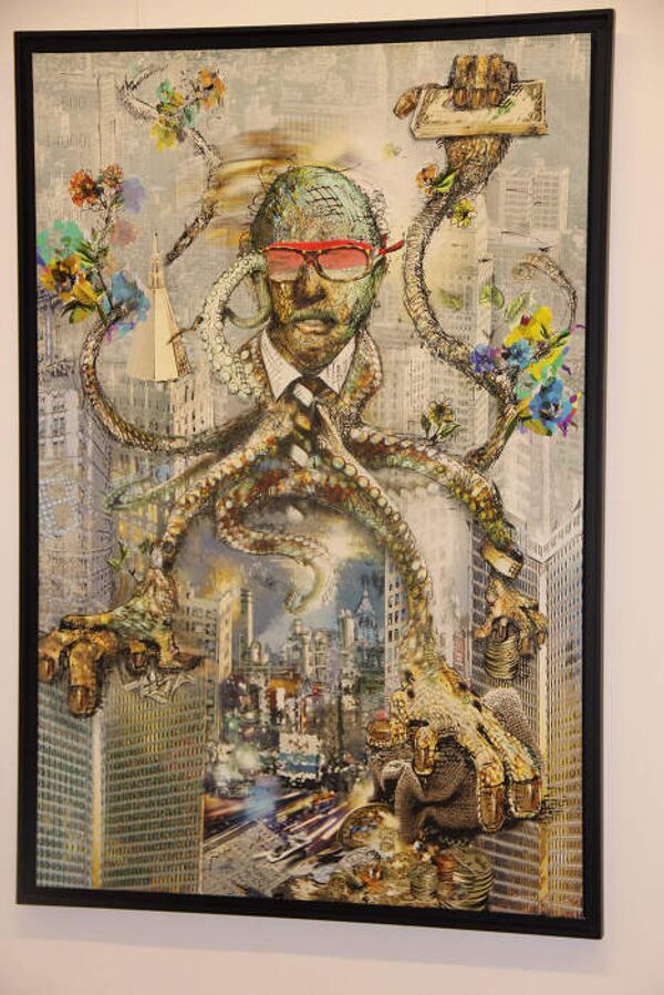 Galería moscovita acoge la exposición “Lo inconsciente” de Pal Sarkozy y Werner Hornung - Sputnik Mundo