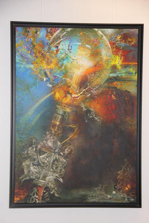 Galería moscovita acoge la exposición “Lo inconsciente” de Pal Sarkozy y Werner Hornung - Sputnik Mundo