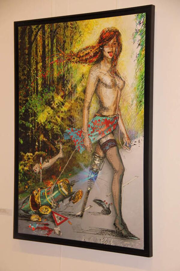 Galería moscovita acoge la exposición “Lo inconsciente” de Pal Sarkozy y Werner Hornung - Sputnik Mundo