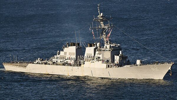 El destructor portamisiles “Fitzgerald - Sputnik Mundo