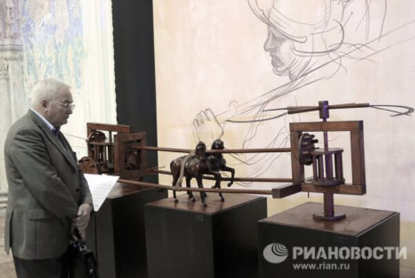 La exposición “Da Vinci el Genio” se abre en San Petersburgo - Sputnik Mundo