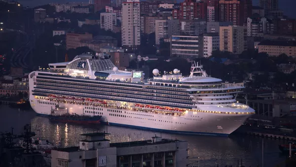El crucero Diamond Princess