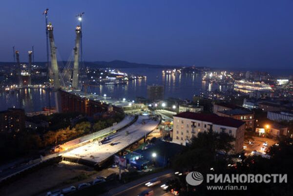 Crucero de lujo Diamond Princess en Vladivostok - Sputnik Mundo