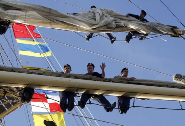 Expedición transpacífica de la fragata rusa “Pallada” - Sputnik Mundo