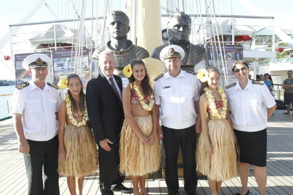 Expedición transpacífica de la fragata rusa “Pallada” - Sputnik Mundo